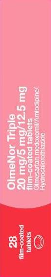 Olmenor Triple 20/5/12.5mg